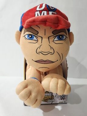 WWE Rumble Champs John Cena Fighting interactive 10-inch plush collectible NEW